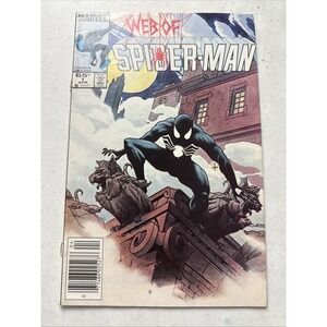Web of Spider-Man #1 Comic‎ Book Marvel Comics April 1985 Very Good Condition